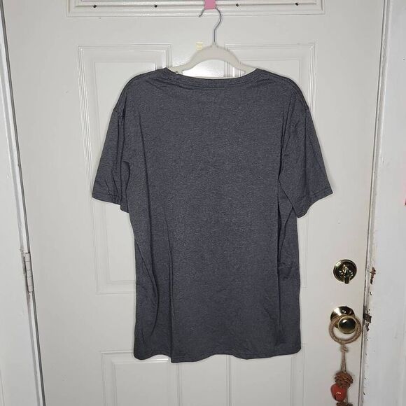 Hybrid apparel Oh Snap gingerbread man gray tshirt men's size xl - Picture 2 of 2